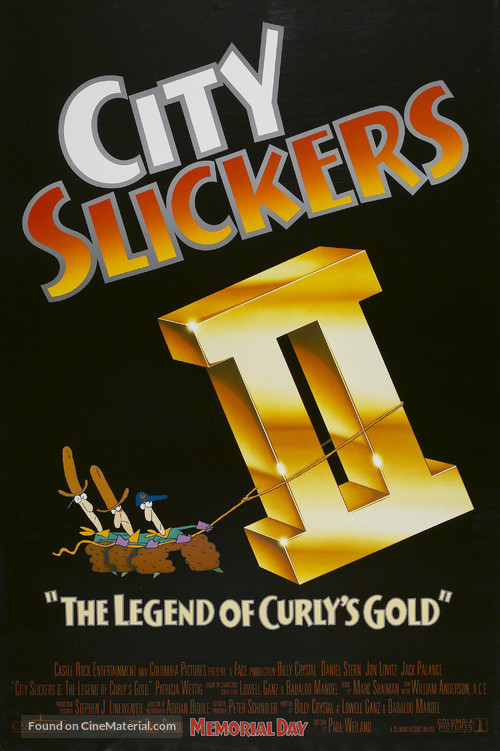 City Slickers II: The Legend of Curly&#039;s Gold - Movie Poster