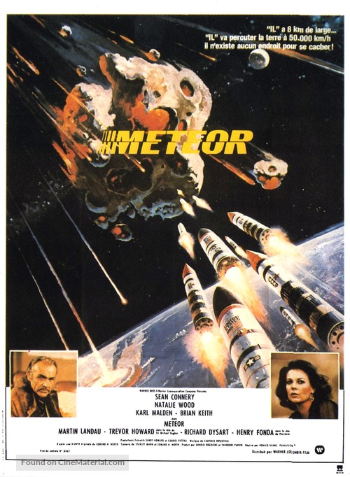 Meteor - French Movie Poster
