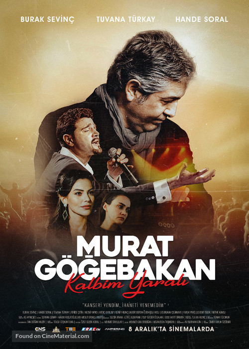 Murat G&ouml;gebakan: Kalbim Yarali - Turkish Movie Poster