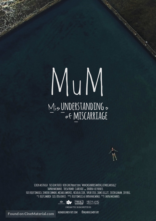 MUM Misunderstandings of Miscarriage - Australian Movie Poster