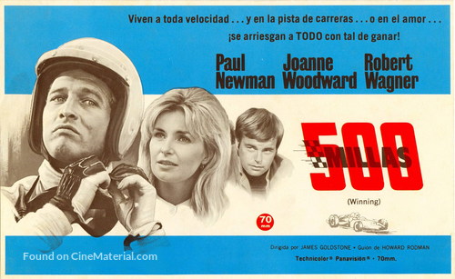 Winning - Spanish Movie Poster