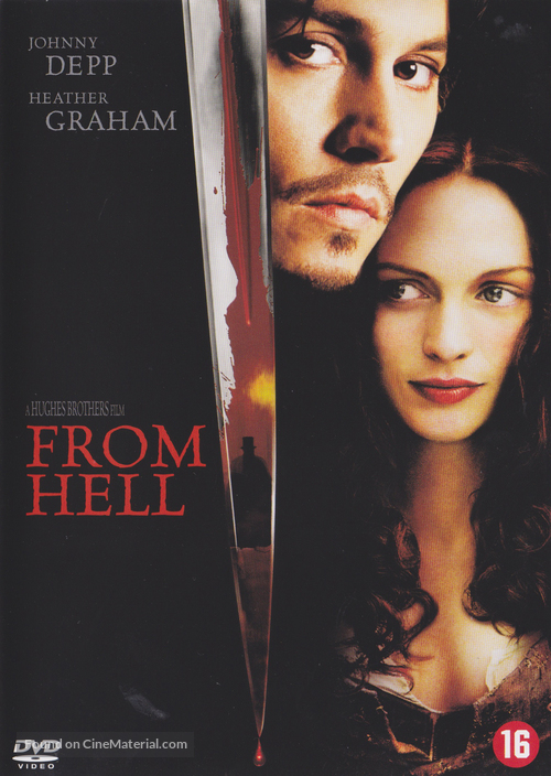 From Hell - Belgian DVD movie cover