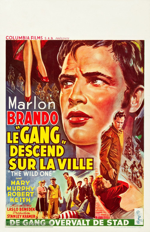 The Wild One - Belgian Movie Poster