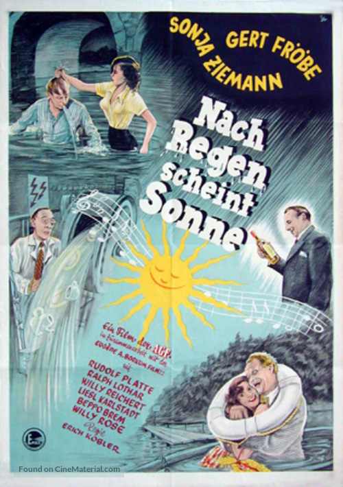 Nach Regen scheint Sonne - German Movie Poster