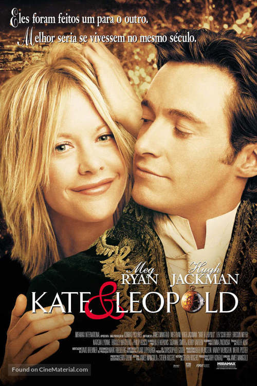 Kate &amp; Leopold - Brazilian Movie Poster