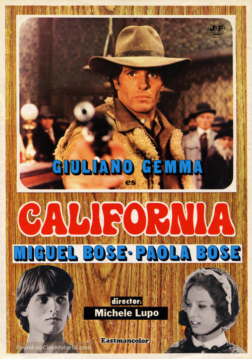 California - Spanish Movie Poster