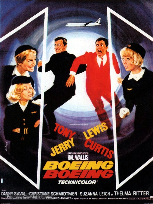 Boeing (707) Boeing (707) - French Movie Poster