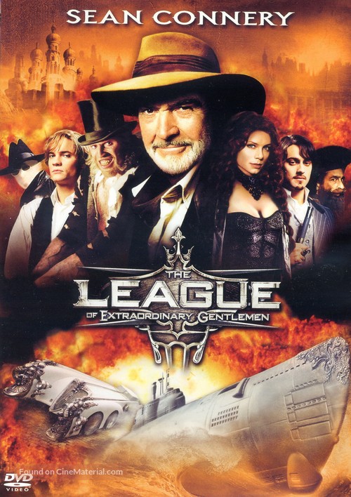 The League of Extraordinary Gentlemen - DVD movie cover