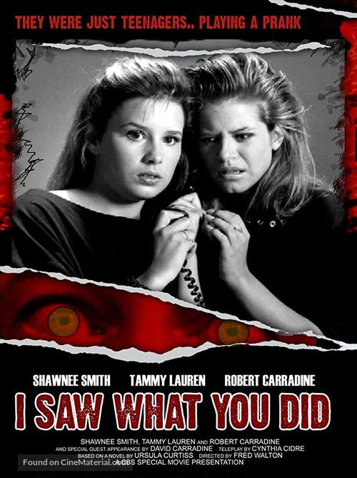 I Saw What You Did - Movie Poster