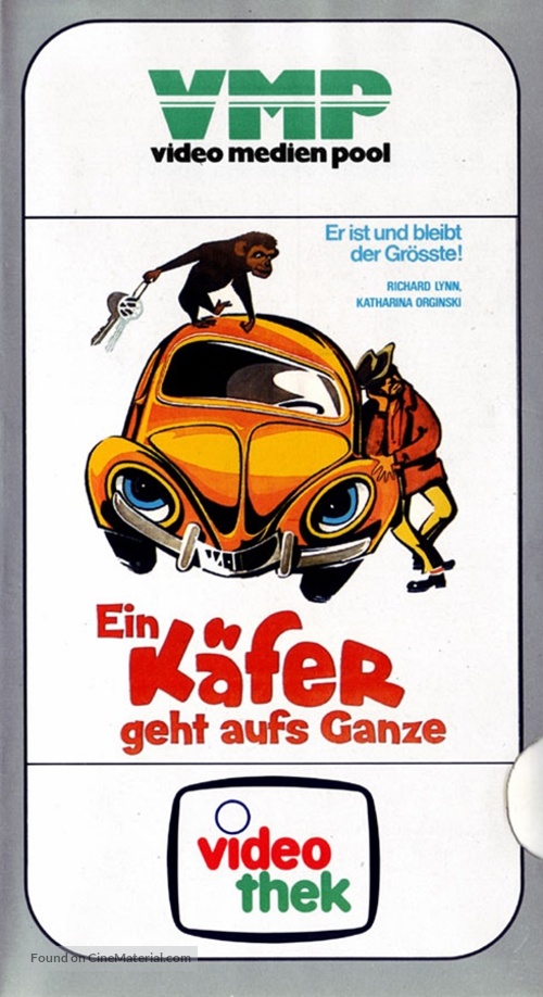 Ein K&auml;fer geht aufs Ganze - German Movie Cover