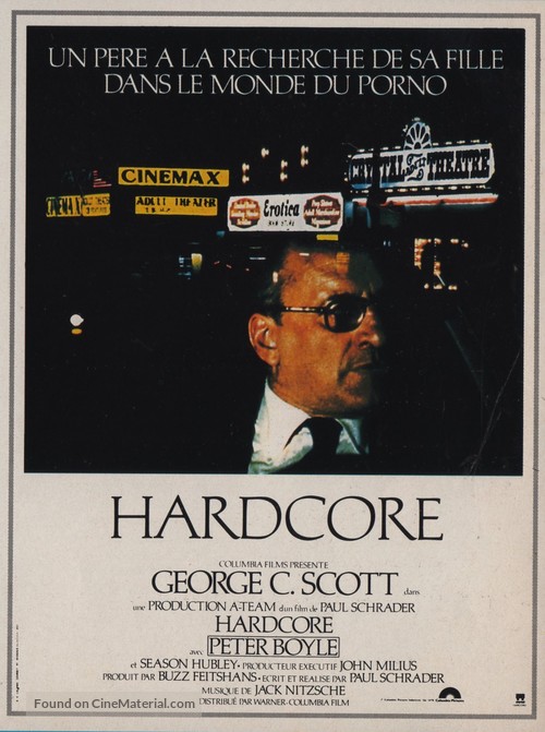 Hardcore - French Movie Poster