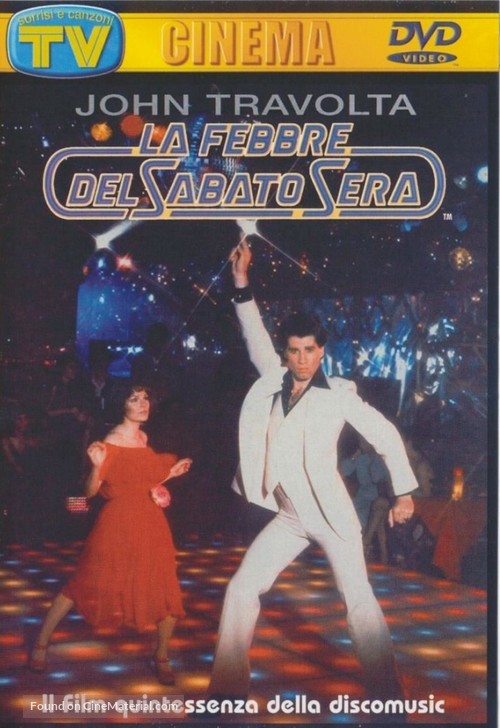Saturday Night Fever - Italian Movie Cover