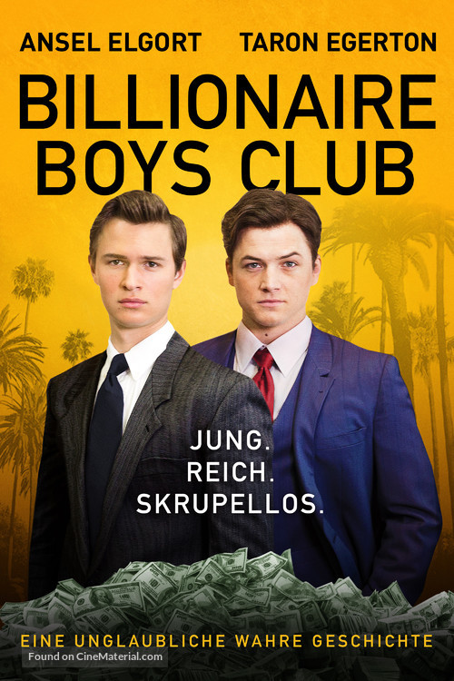 Billionaire Boys Club - Swiss Video on demand movie cover