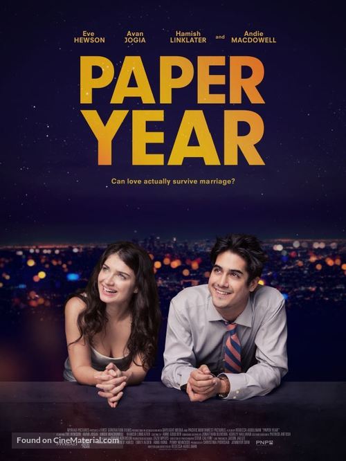 Paper Year - Canadian Movie Poster