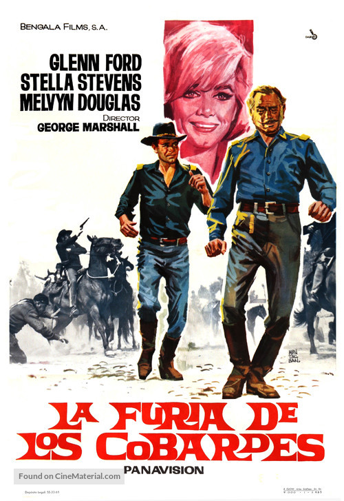 Advance to the Rear - Spanish Movie Poster