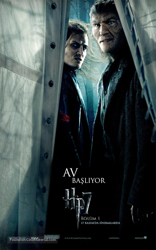 Harry Potter and the Deathly Hallows - Part 1 - Turkish Movie Poster