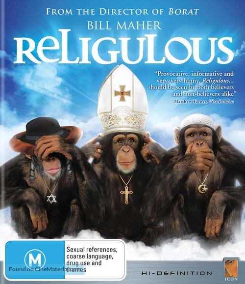 Religulous - Australian Blu-Ray movie cover