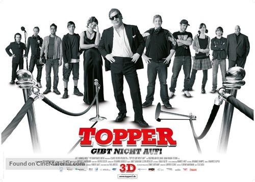 Topper gibt nicht auf. In 3D. - German Movie Poster