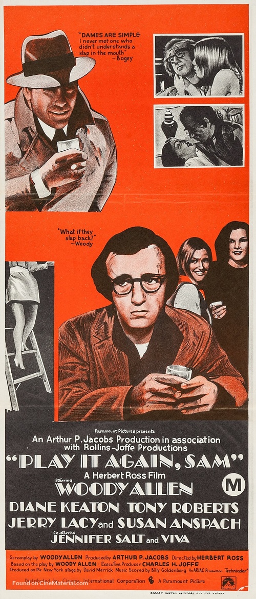 Play It Again, Sam - Australian Movie Poster