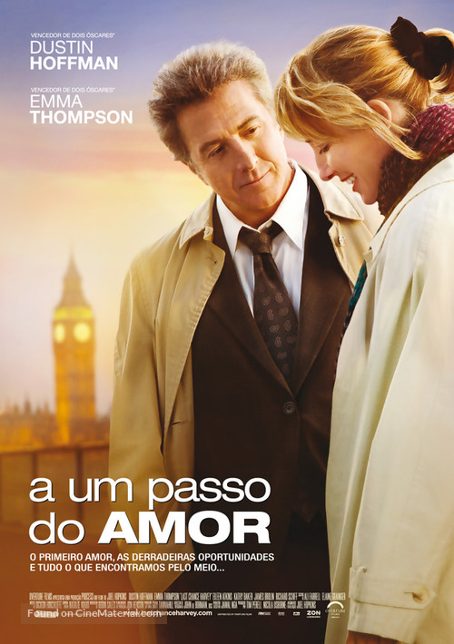 Last Chance Harvey - Portuguese Movie Poster