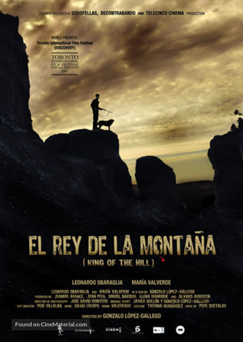 El rey de la monta&ntilde;a - Spanish Movie Poster