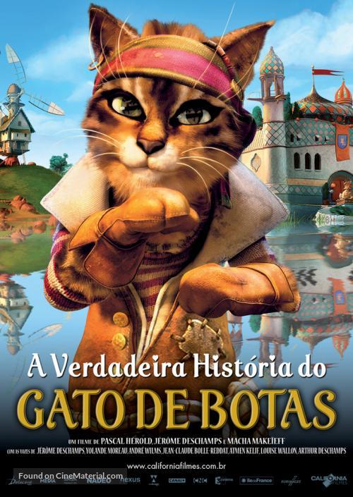 La v&eacute;ritable histoire du Chat Bott&eacute; - Brazilian Movie Poster