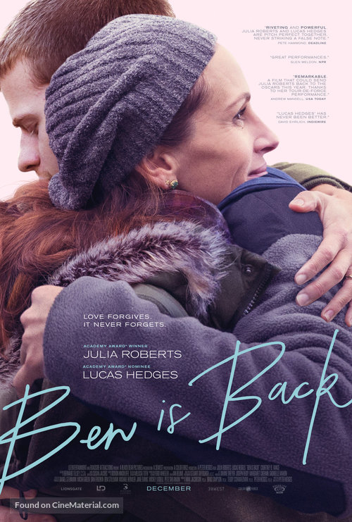 Ben Is Back - Movie Poster