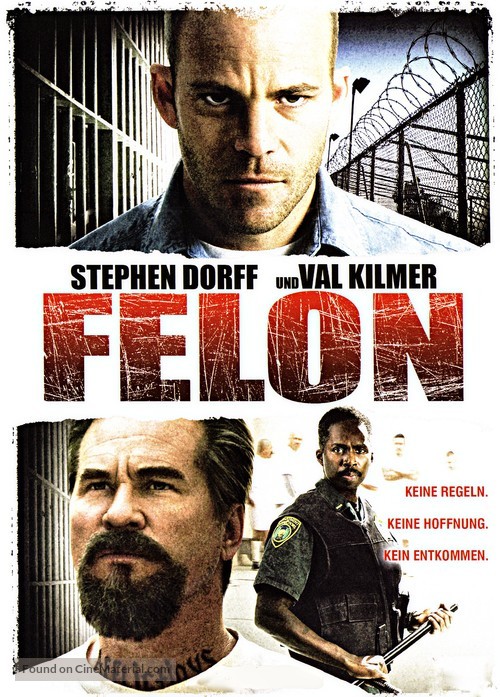 Felon - German Movie Poster