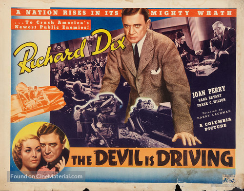 The Devil Is Driving - Movie Poster