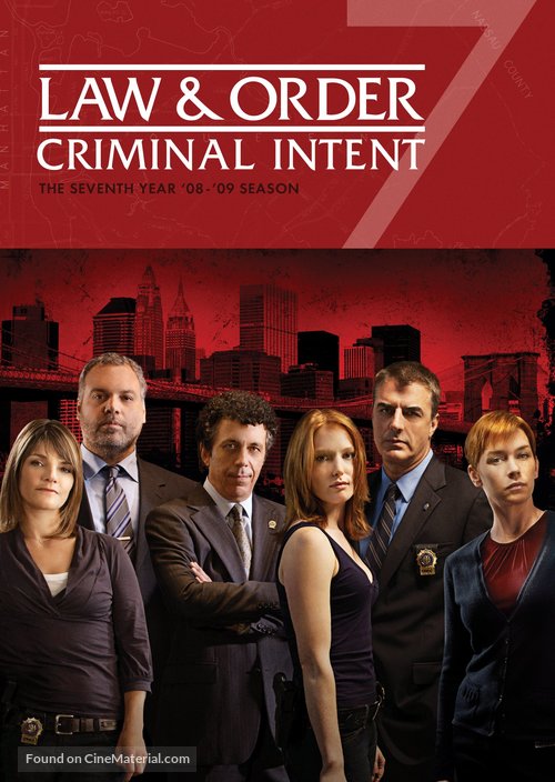 &quot;Law &amp; Order: Criminal Intent&quot; - DVD movie cover