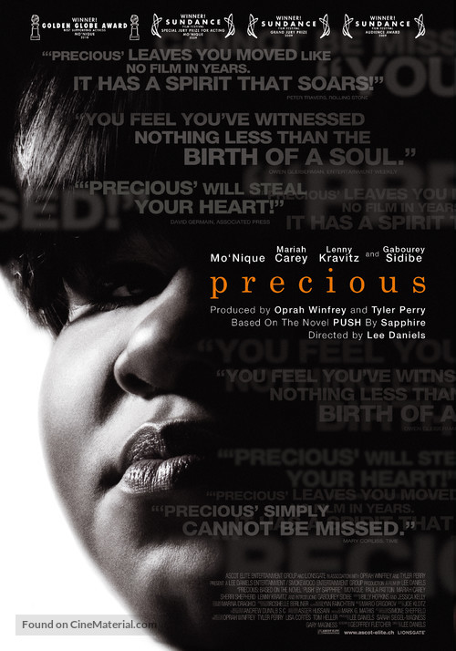 Precious: Based on the Novel Push by Sapphire - Swiss Movie Poster