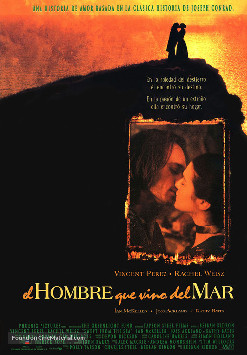 Swept from the Sea - Spanish Movie Poster