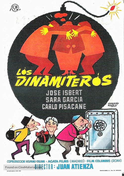 Los dinamiteros - Spanish Movie Poster