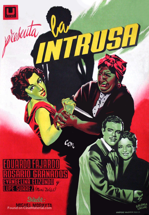La intrusa - Spanish Movie Poster