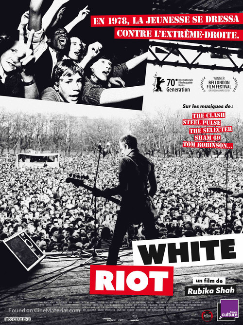 White Riot - French Movie Poster
