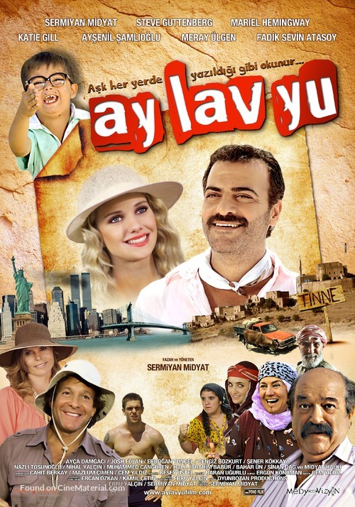 Ay Lav Yu - Turkish Movie Poster