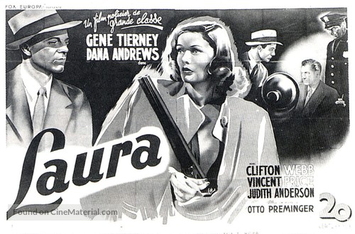 Laura - French Movie Poster