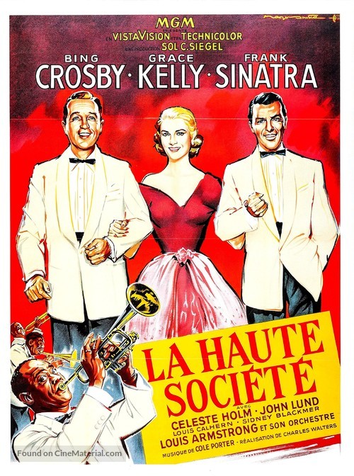 High Society - French Movie Poster
