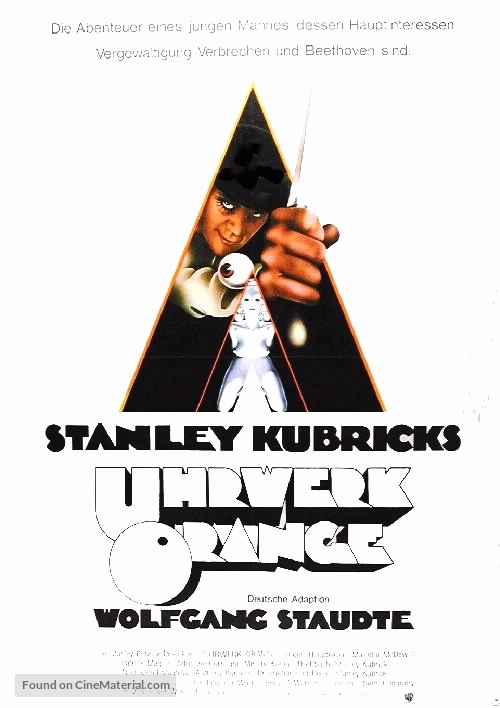 A Clockwork Orange - German Movie Poster