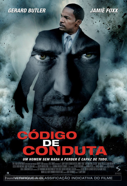 Law Abiding Citizen - Brazilian Movie Poster