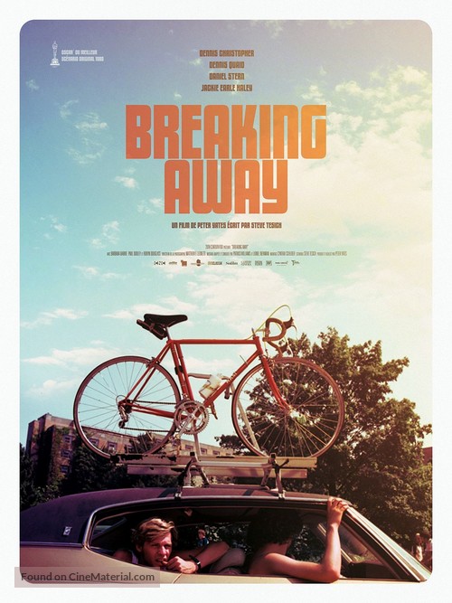 Breaking Away - French Re-release movie poster