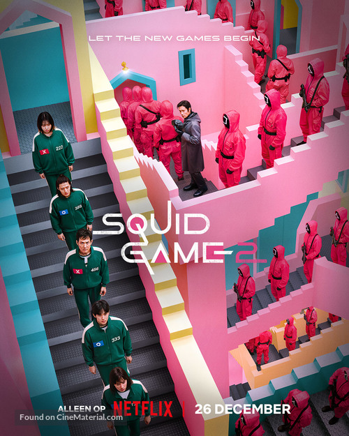 &quot;Squid Game&quot; - Dutch Movie Poster