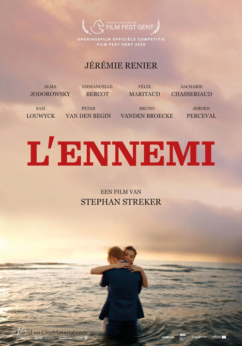 L&#039;ennemi - Belgian Movie Poster