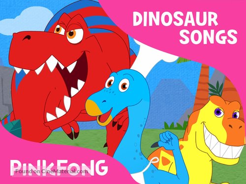 &quot;Pinkfong! Dinosaur Songs&quot; - Video on demand movie cover