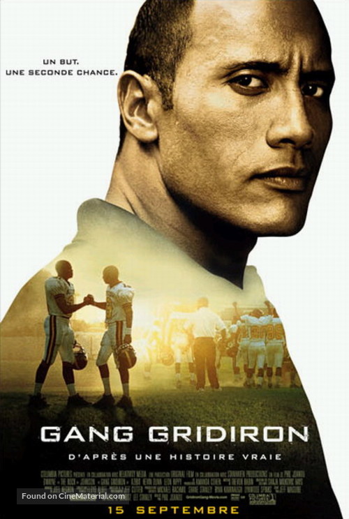 Gridiron Gang - Canadian Movie Poster