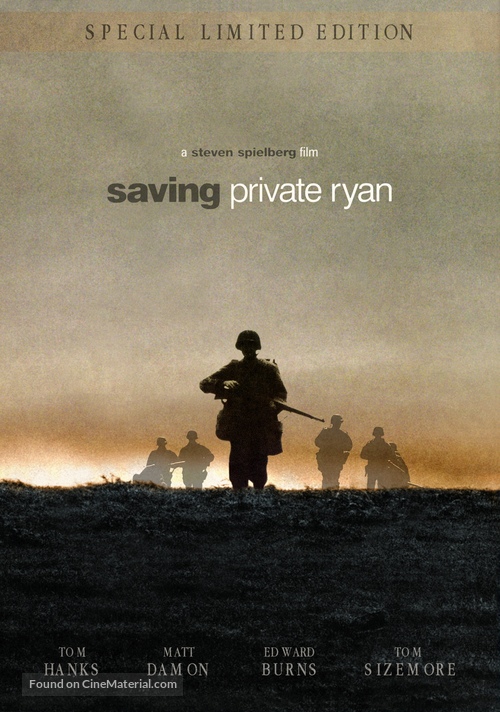 Saving Private Ryan - British Movie Cover