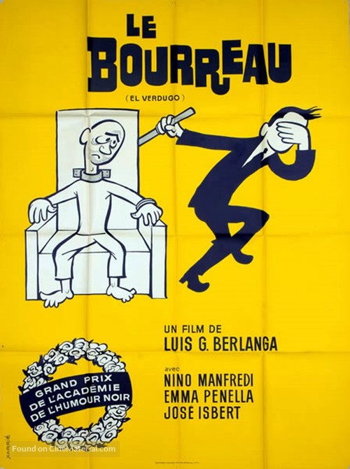 El verdugo - French Movie Poster