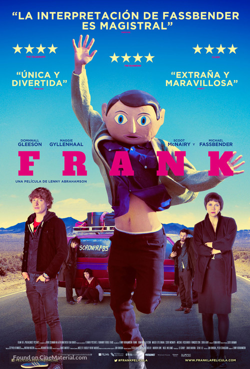 Frank - Spanish Movie Poster