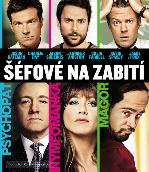 Horrible Bosses - Czech Blu-Ray movie cover