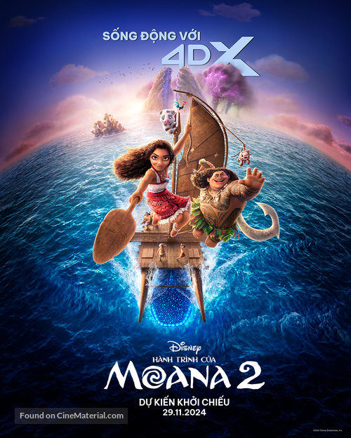 Moana 2 - Vietnamese Movie Poster